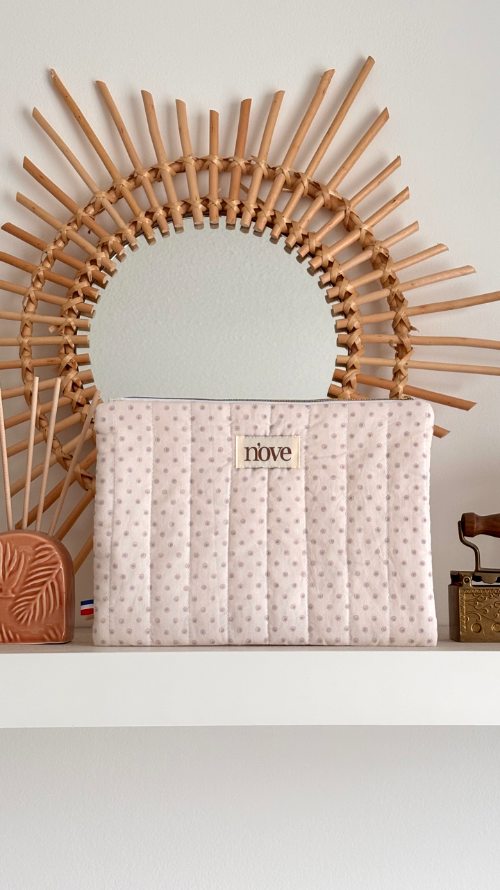 Pochette matelassée L - Personnalisation
