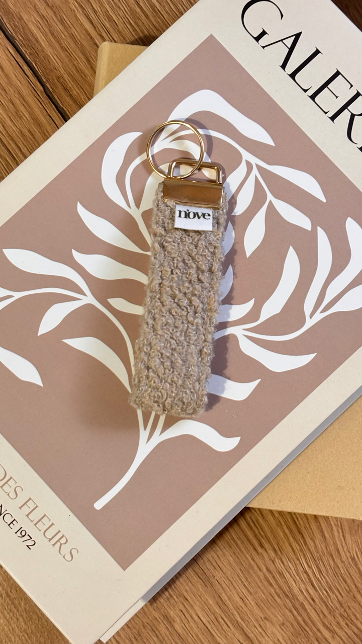 Porte-clés - Boucle métal or