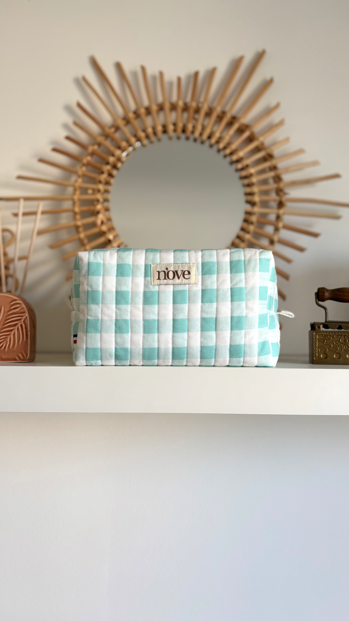 Trousse de toilette matelassée - Personnalisation