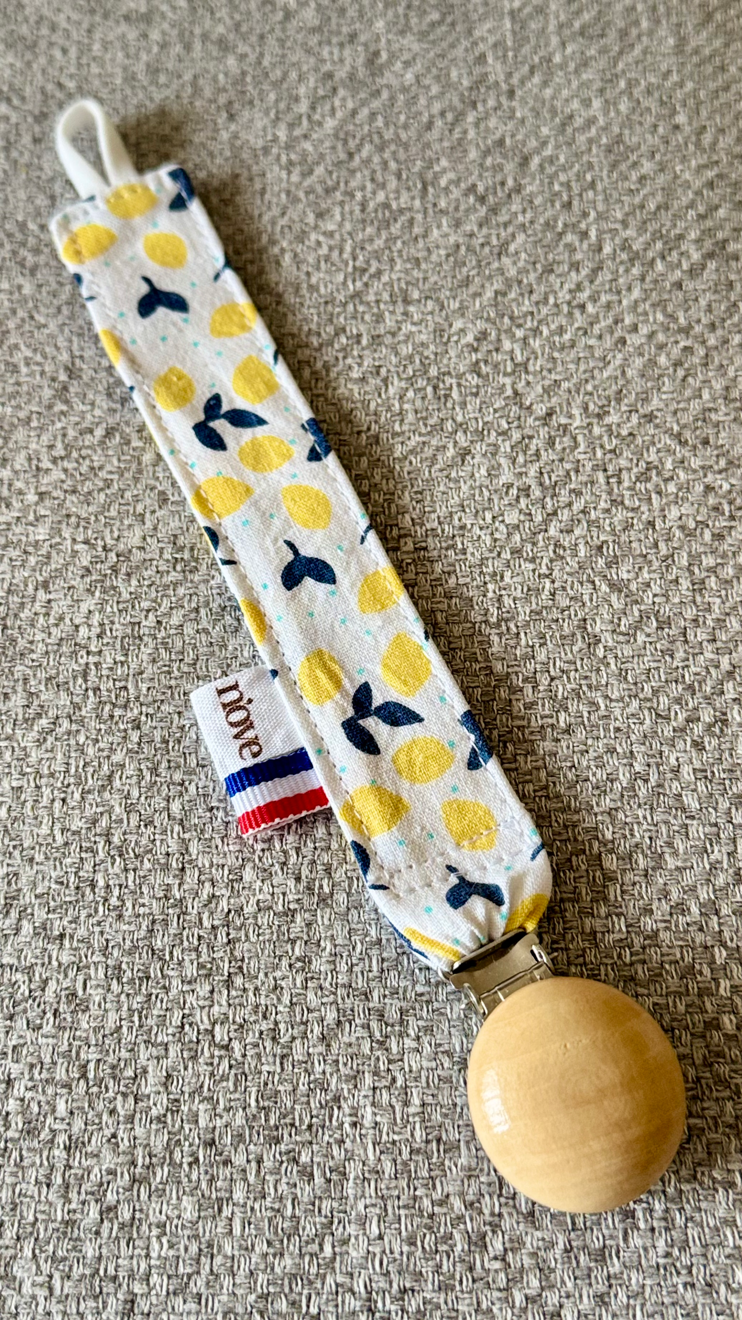 Attache tétine - personnalisation