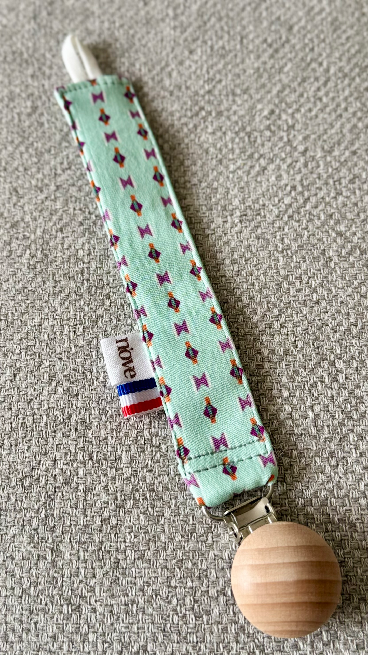 Attache tétine - personnalisation
