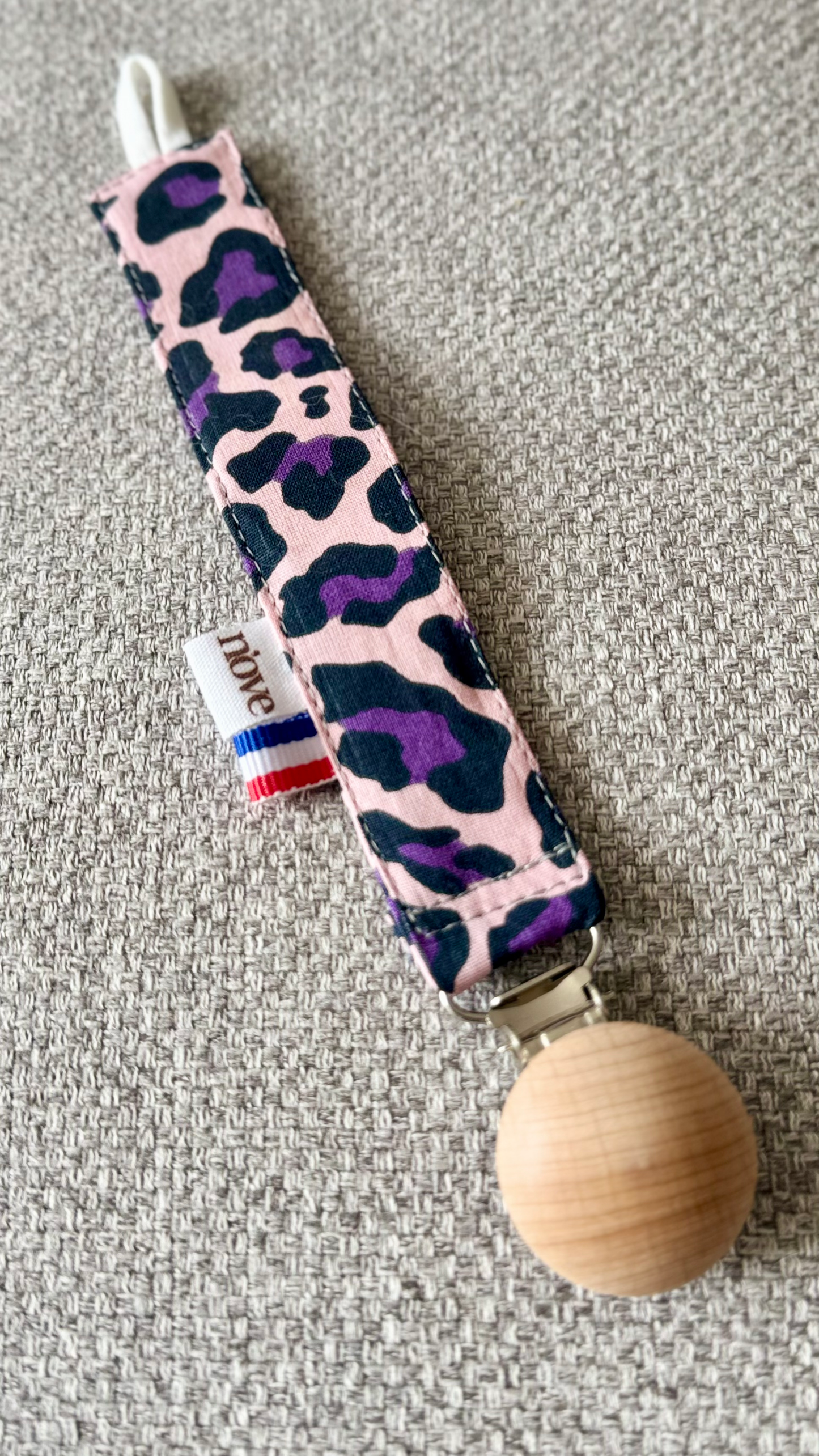 Attache tétine - personnalisation