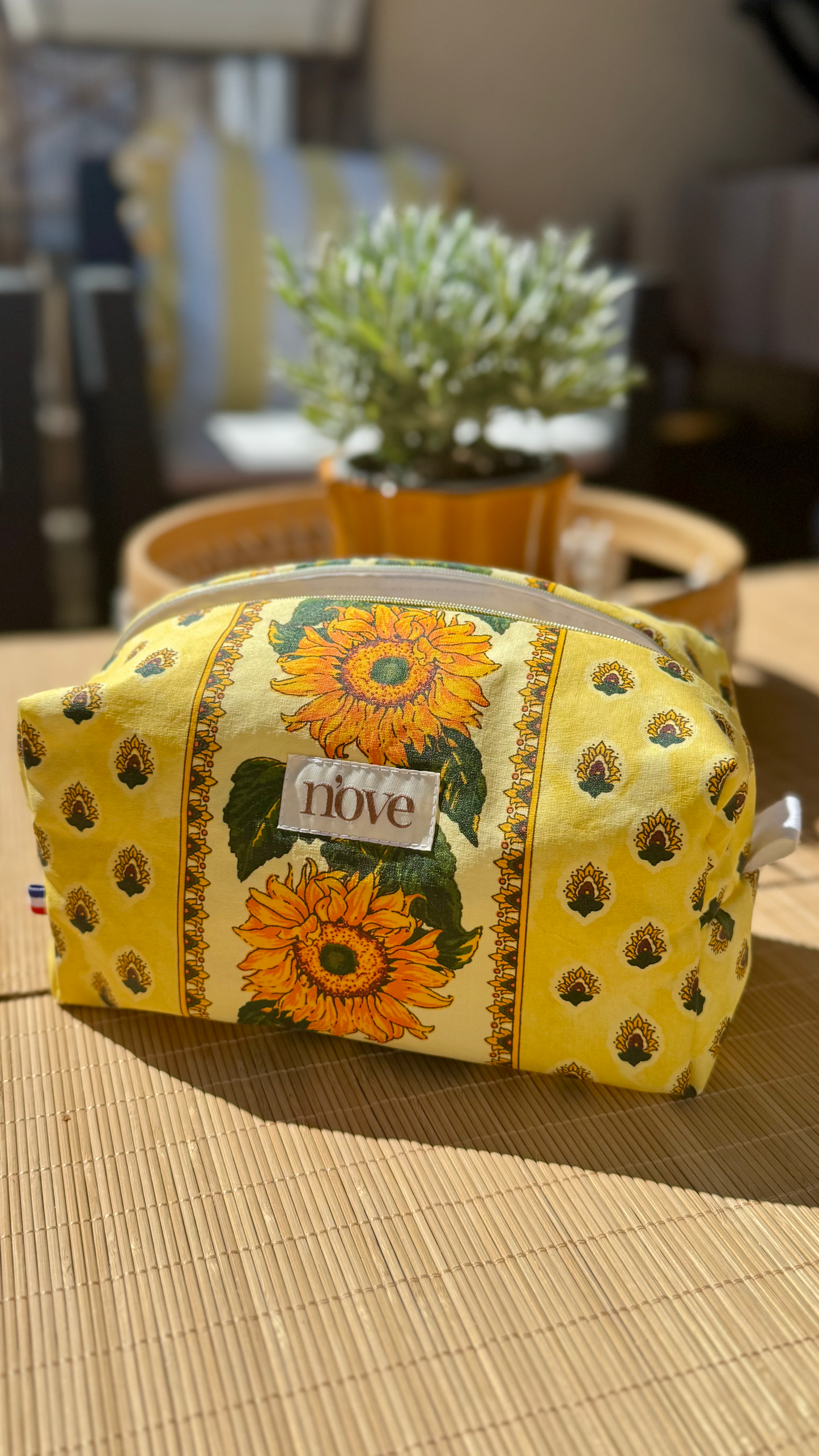 Trousse de toilette matelassée