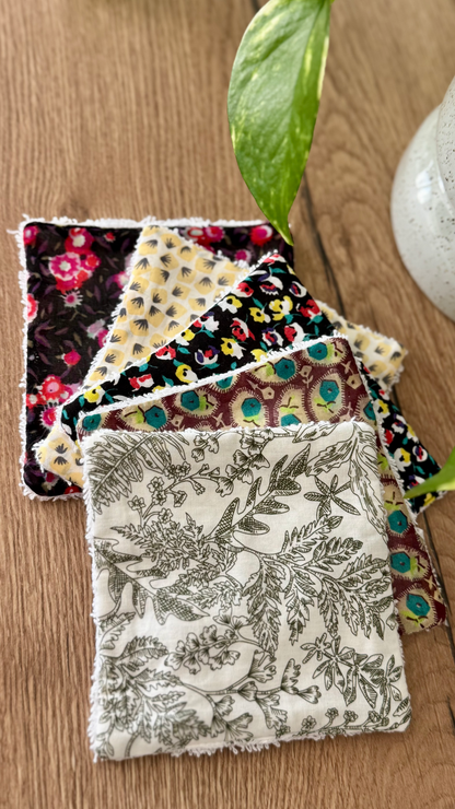 Lingettes réutilisables - Lot de 5