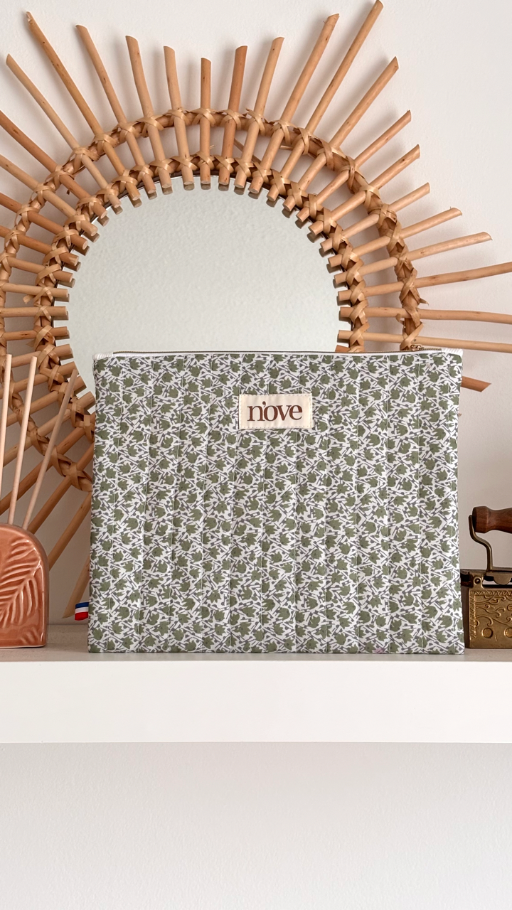 Pochette matelassée L - Personnalisation