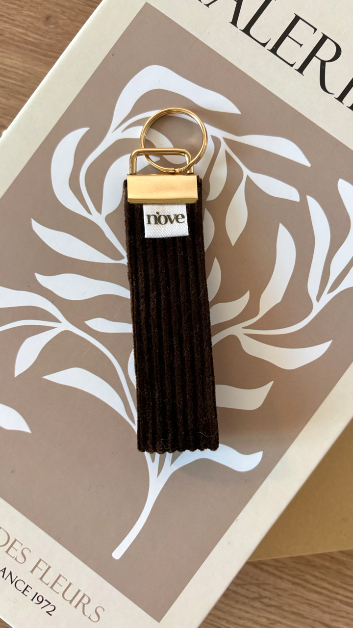 Porte-clés - Boucle métal or