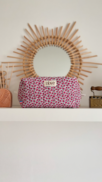 Trousse de toilette matelassée