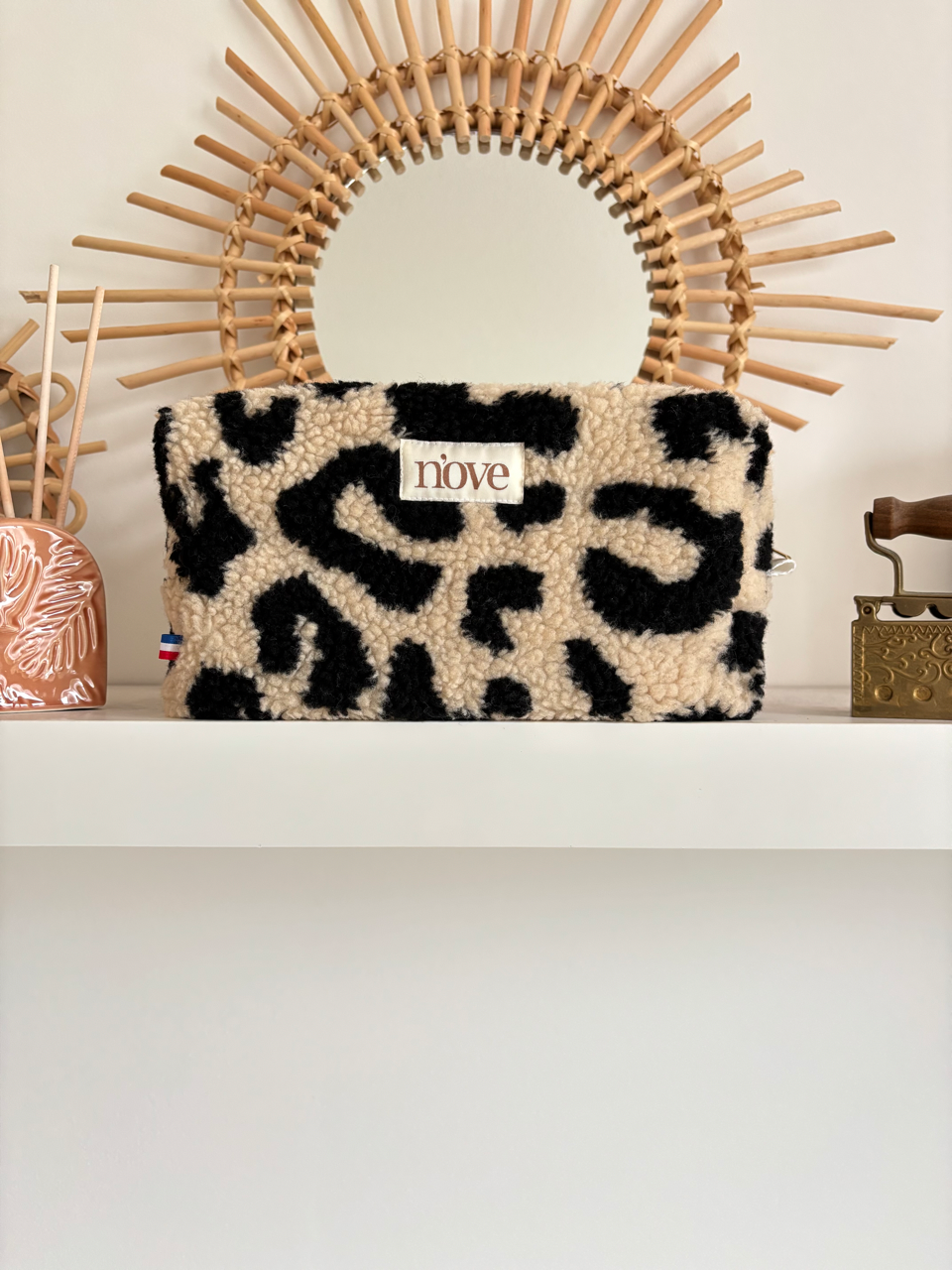 Trousse de toilette matelassée