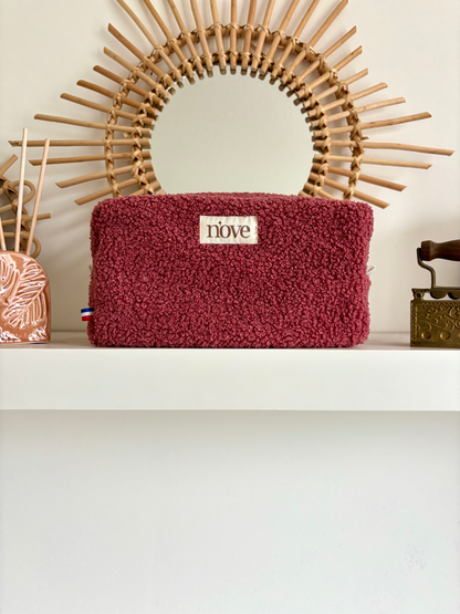 Trousse de toilette matelassée