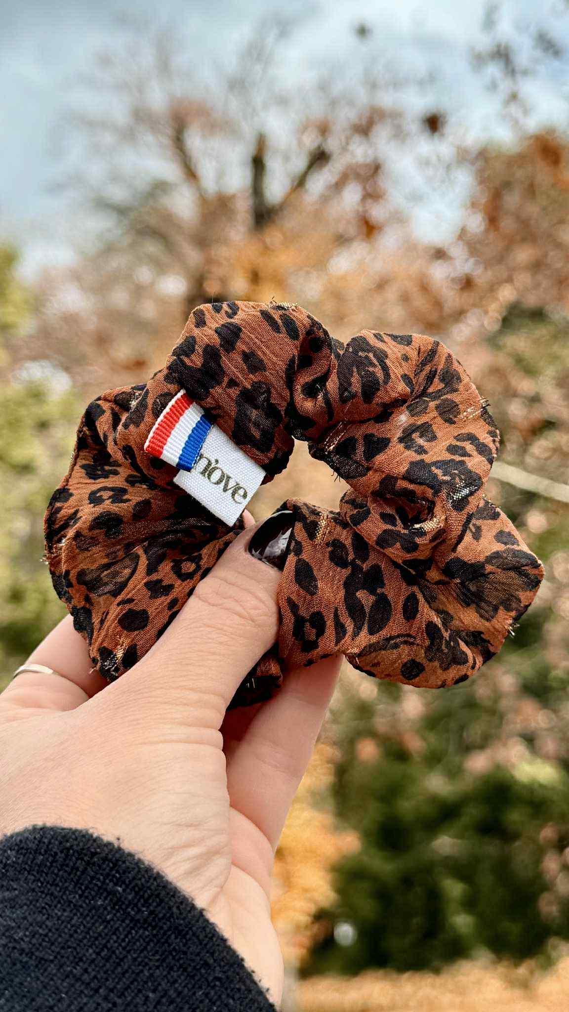 Chouchou à spirales