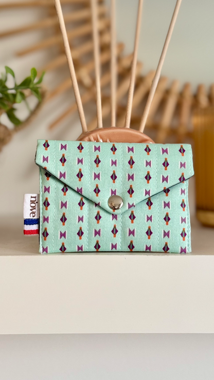 Mini pochette matelassée à pression
