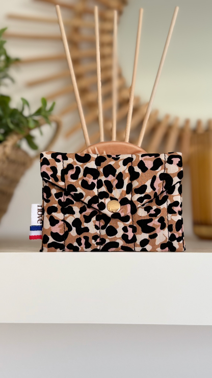 Mini pochette matelassée à pression